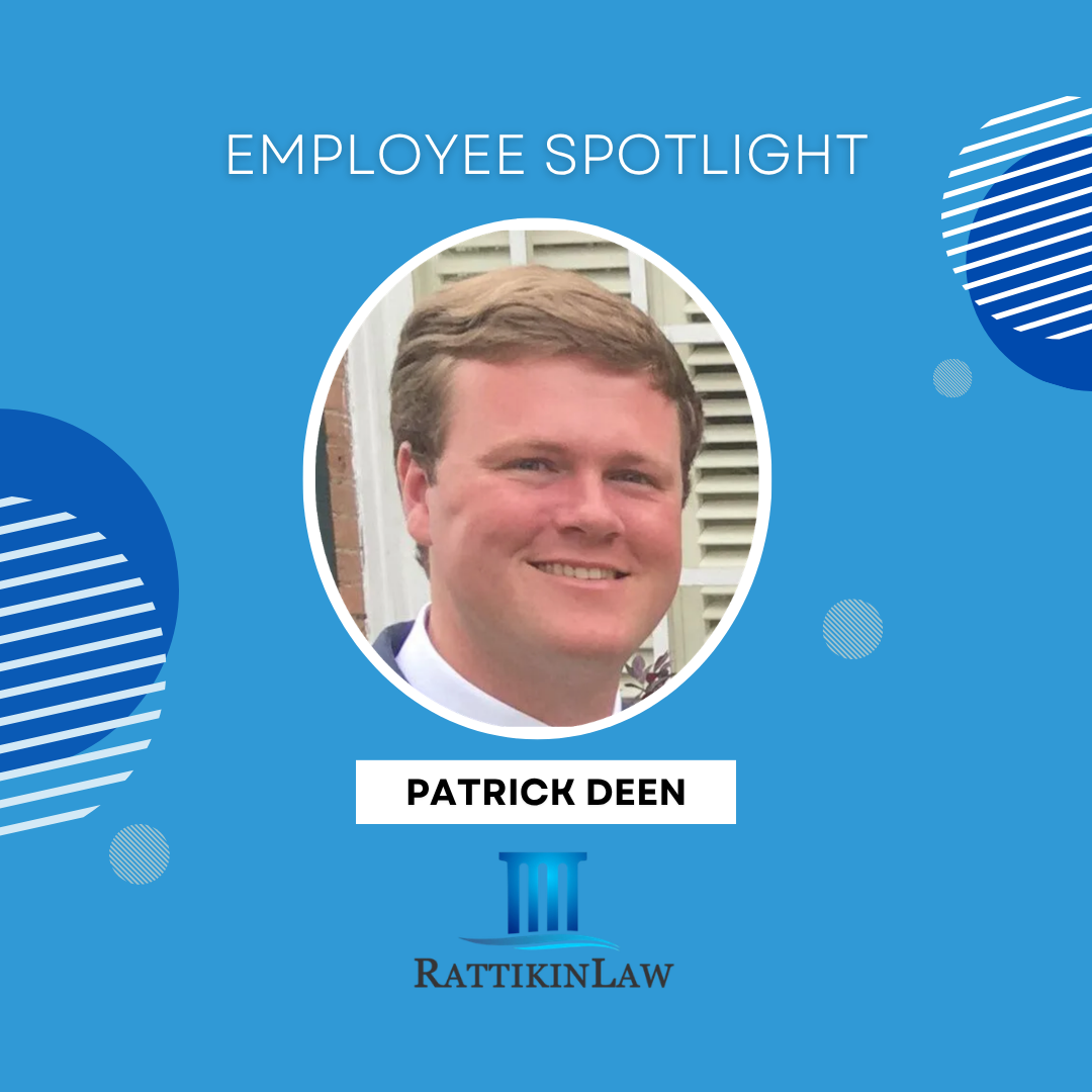 Graphic with photo of Patrick Deen