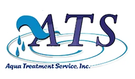 A logo for ats aqua treatment service inc.