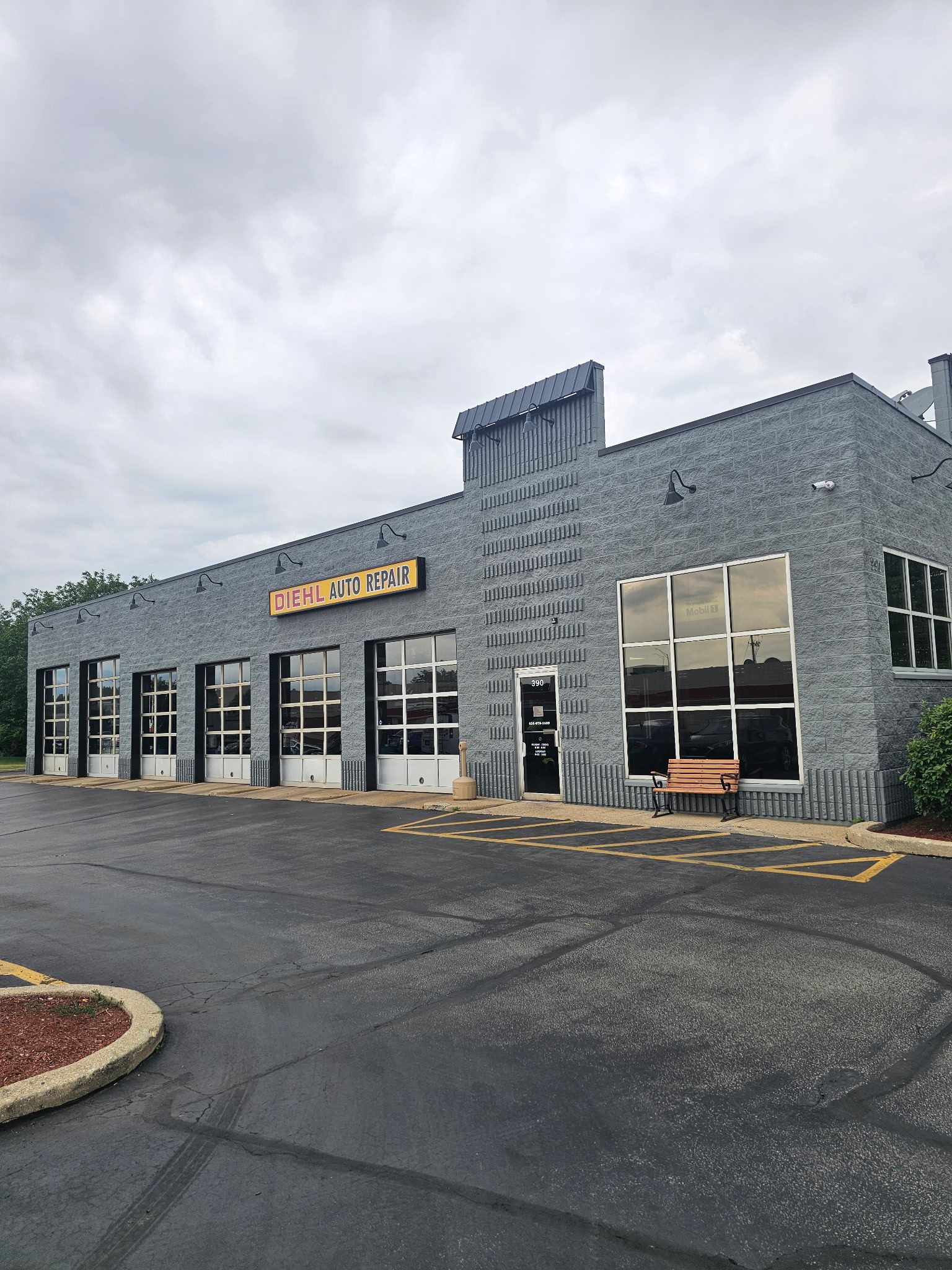 Grey Diehl Auto service building