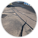 asphalt crack repair, crack filling, best asphalt maintenance services near me, twin cities metro mn, a+ sealcoating