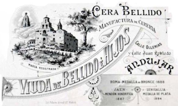 antiguo panfleto publicitario