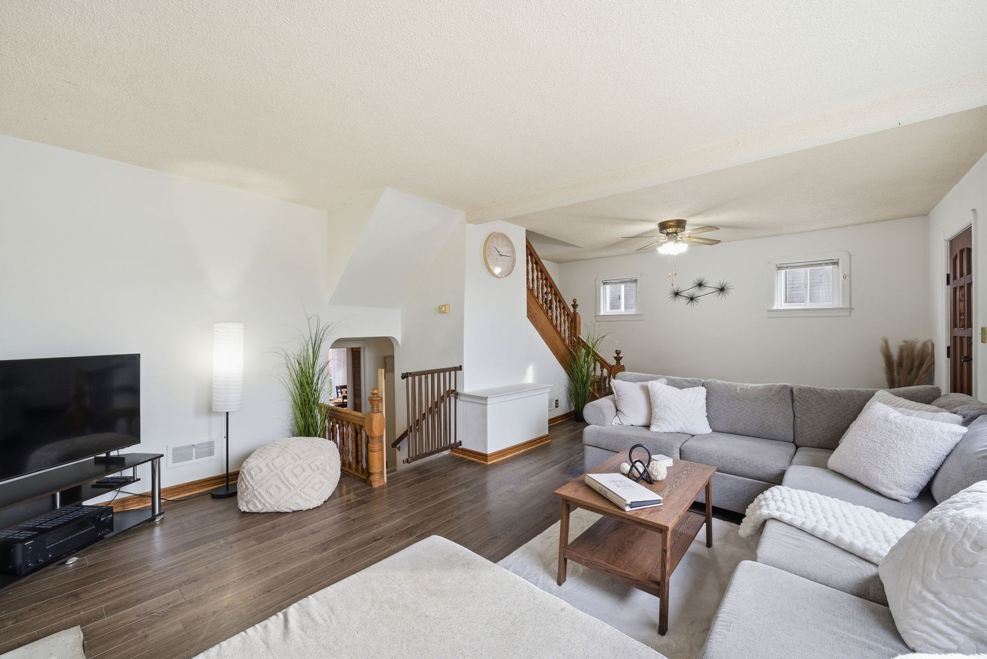 Open living room looking toward dining area, 349 Oshawa Blvd S by Laura Cooper Realtor