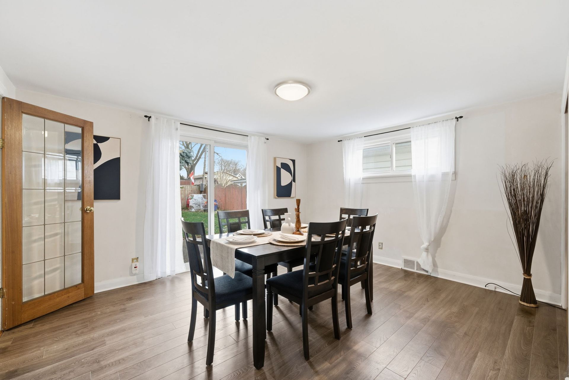 Separate dining room with space for family gatherings, listed by Laura Cooper Realtor
