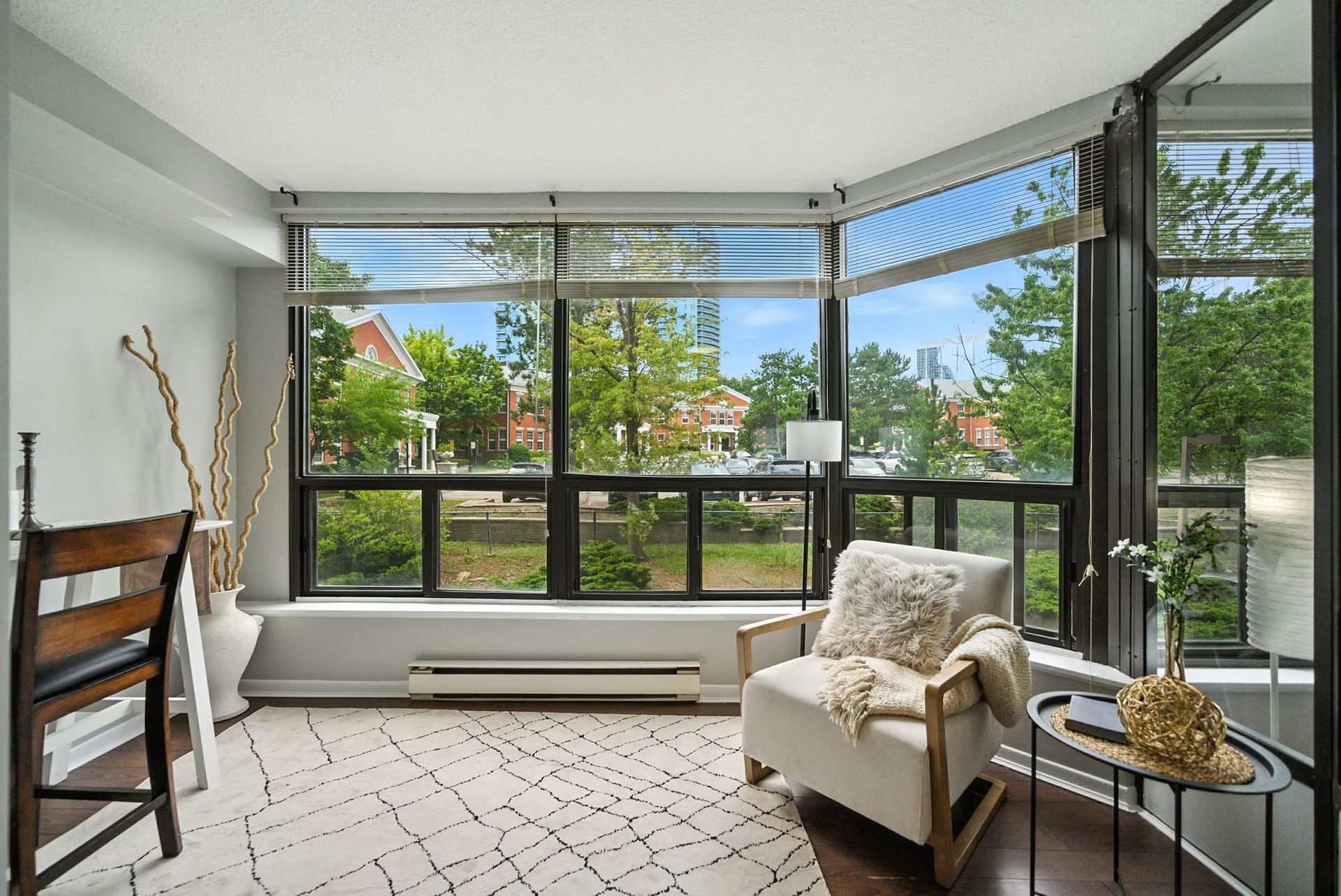 Flexible den space ideal for home office, listed by Laura Cooper Realtor