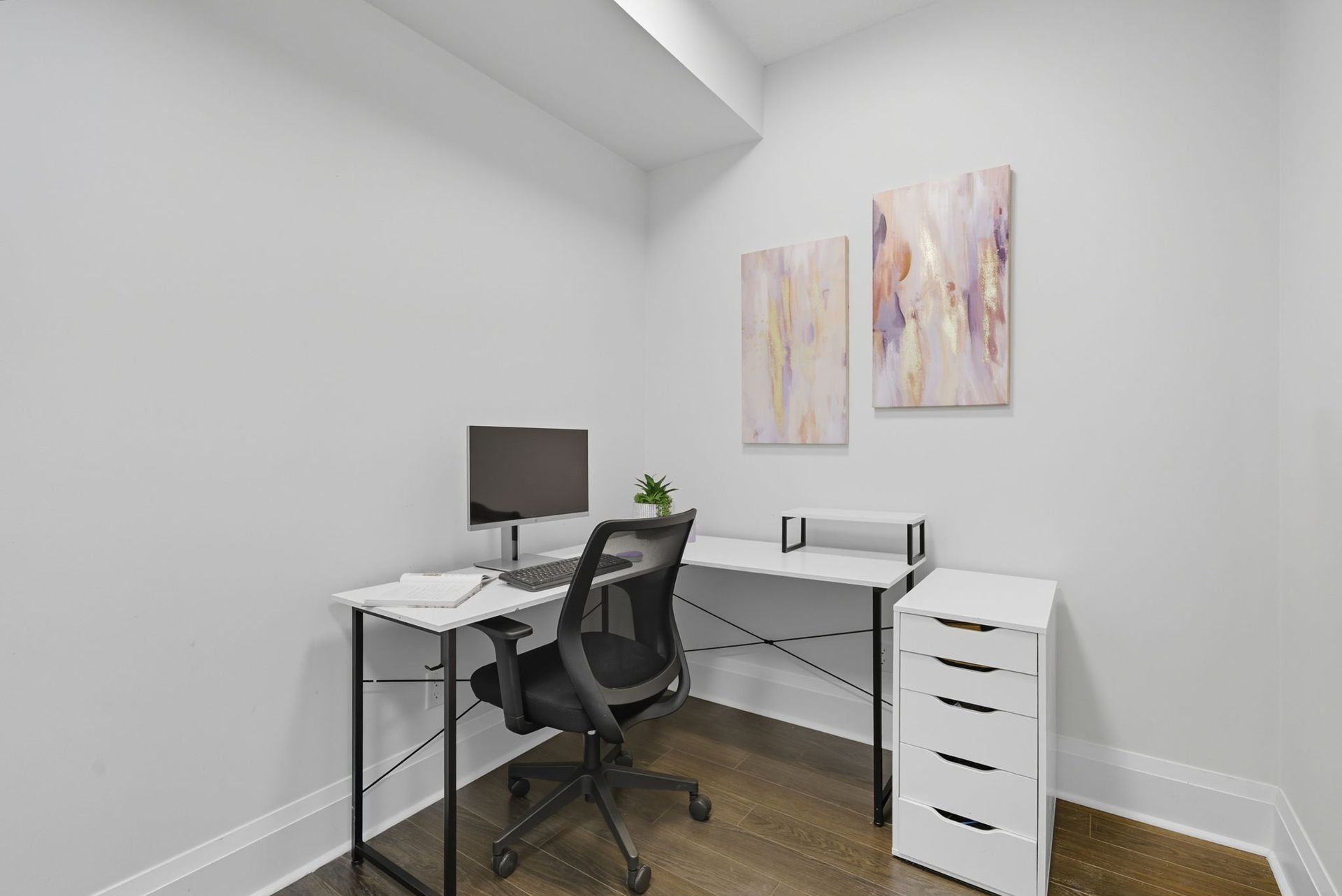 Versatile den space ideal for home office or second bedroom, Laura Cooper Realtor Toronto listing