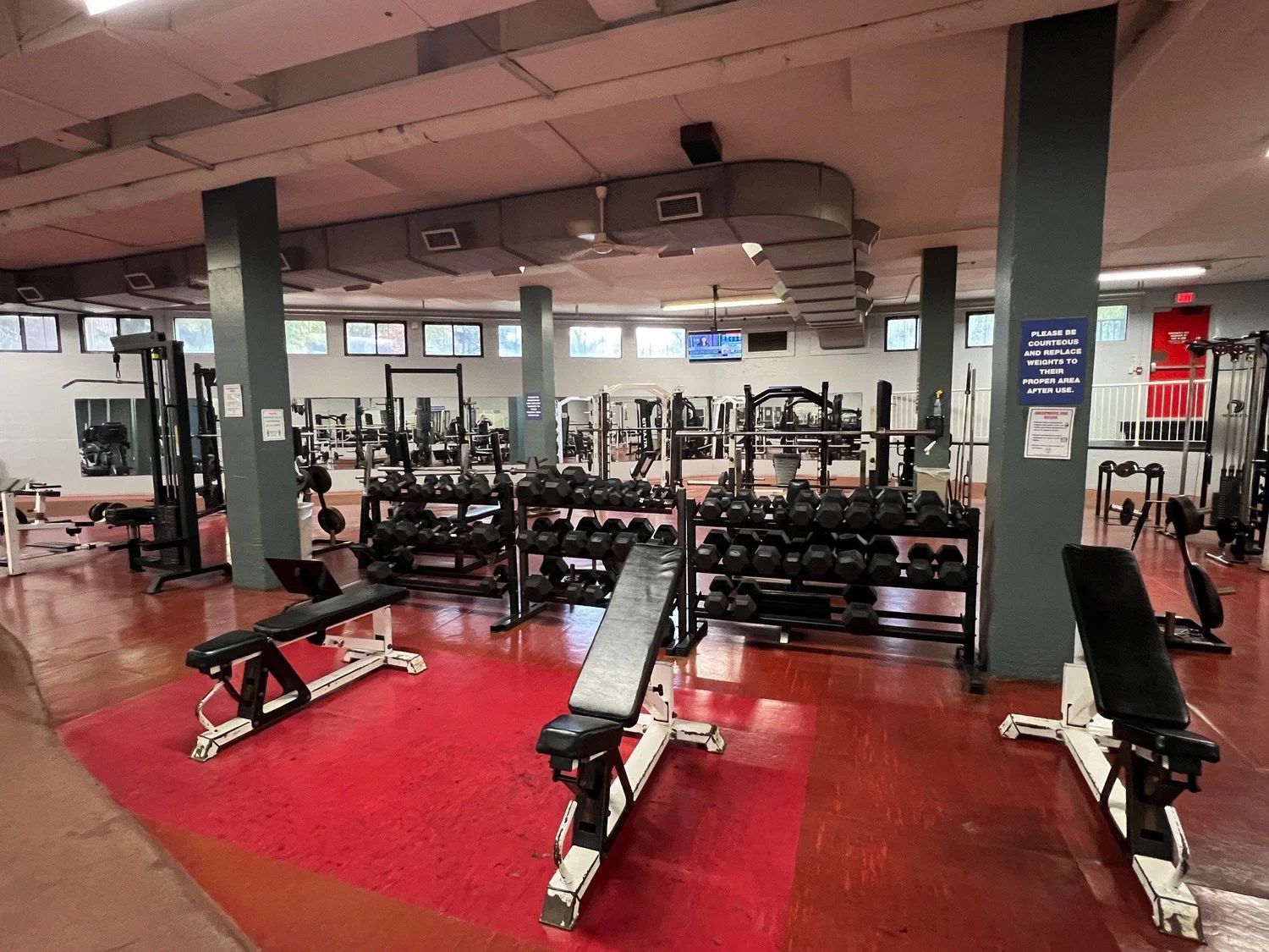 Fitness centre and gym at 5 Massey Square, featured by Laura Cooper Realtor