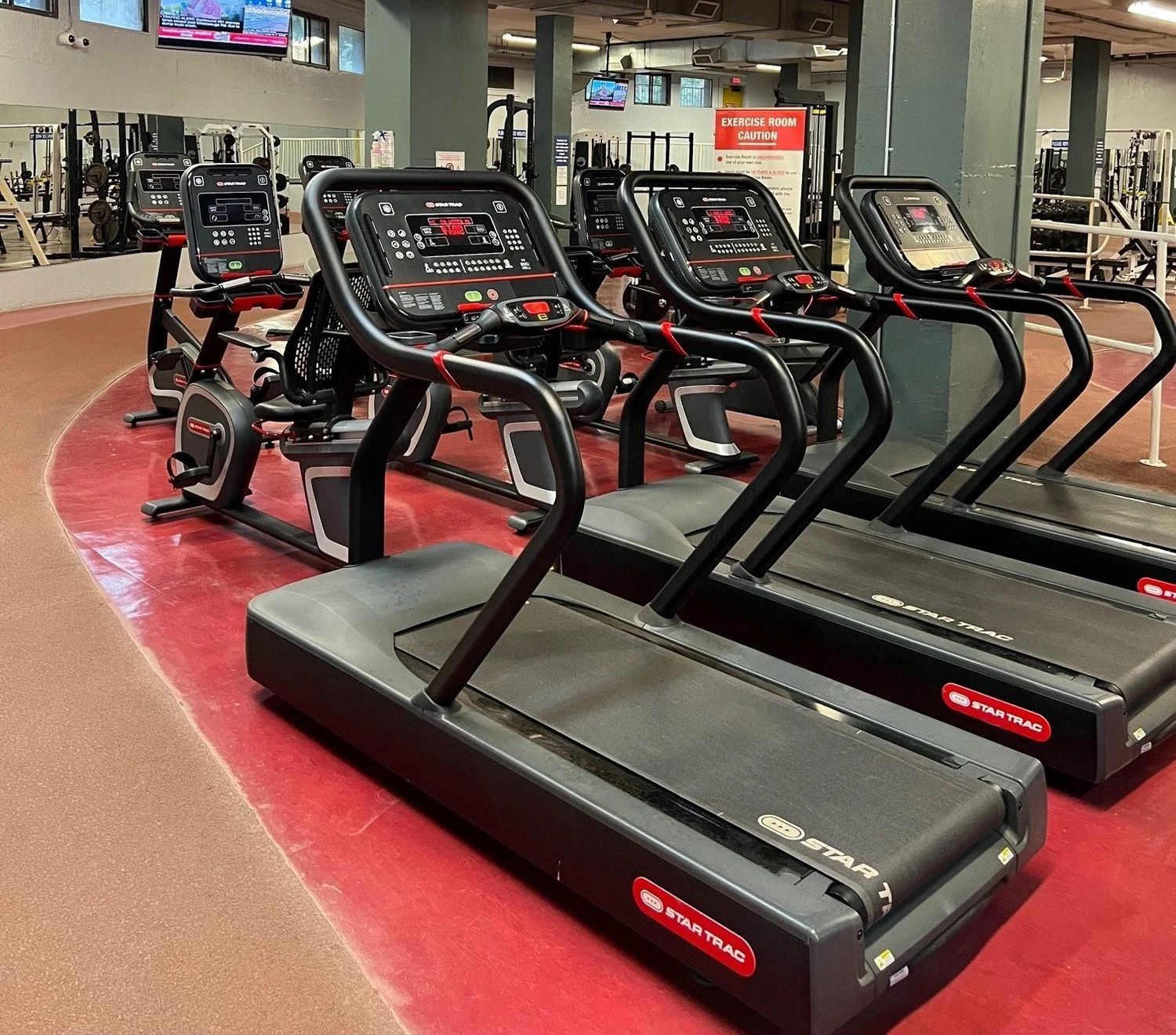 Fitness centre and gym at 5 Massey Square, featured by Laura Cooper Realtor