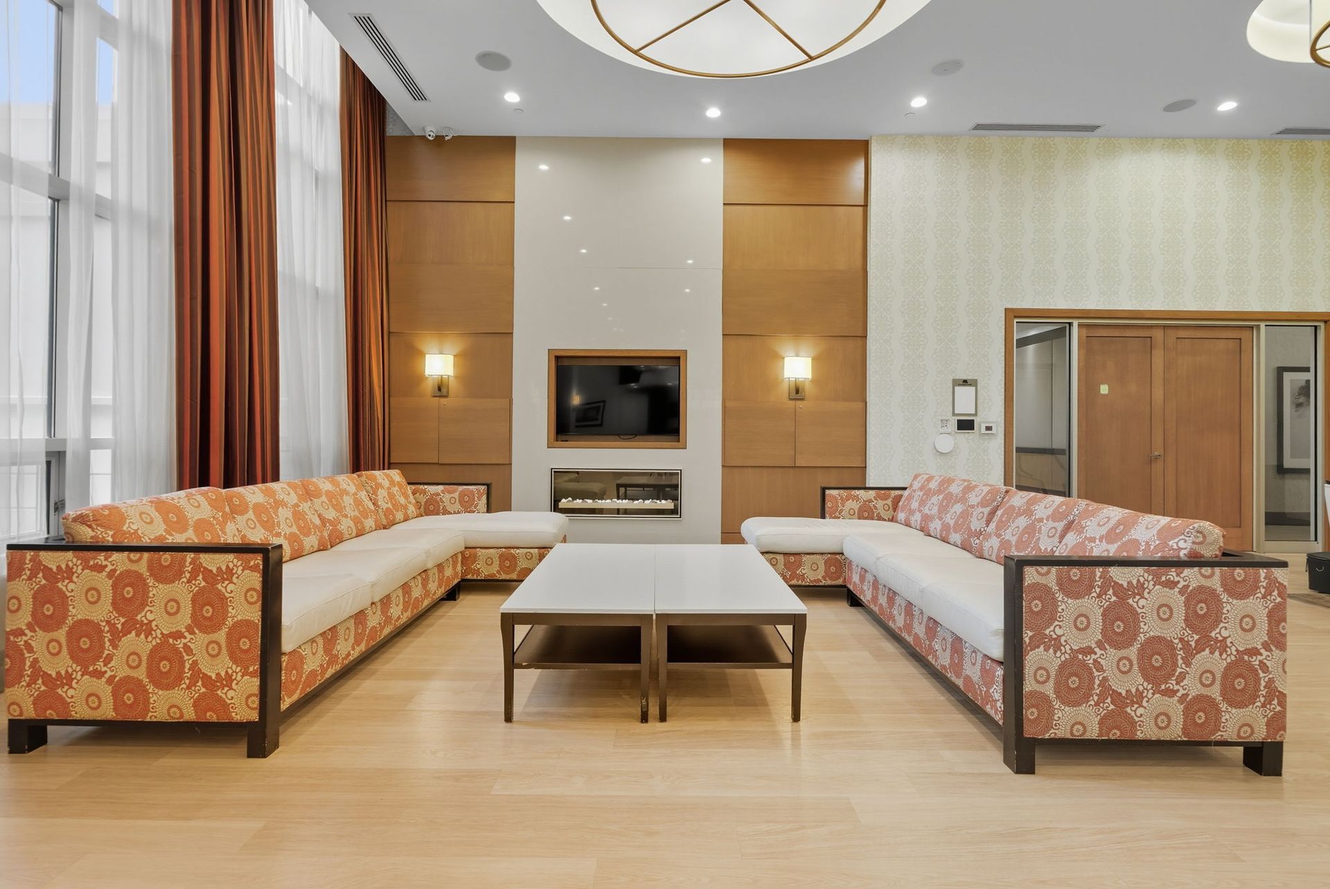 Guest suite or common area seating, 1808 condo by Laura Cooper Realtor