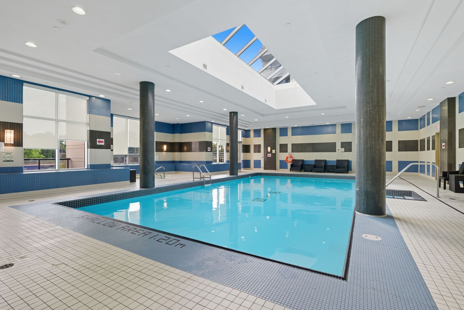 Indoor pool amenity in Avonshire building, Laura Cooper Realtor
