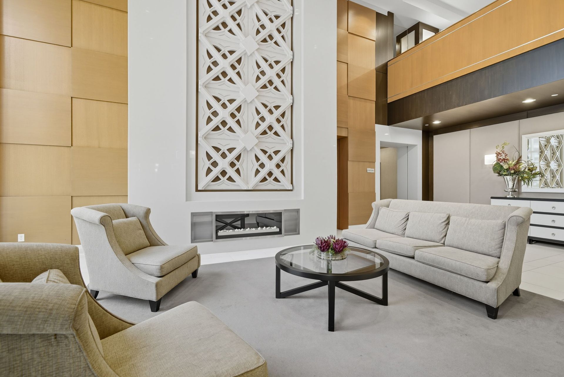Front lobby entrance of Avonshire Condos, North York real estate by Laura Cooper Realtor