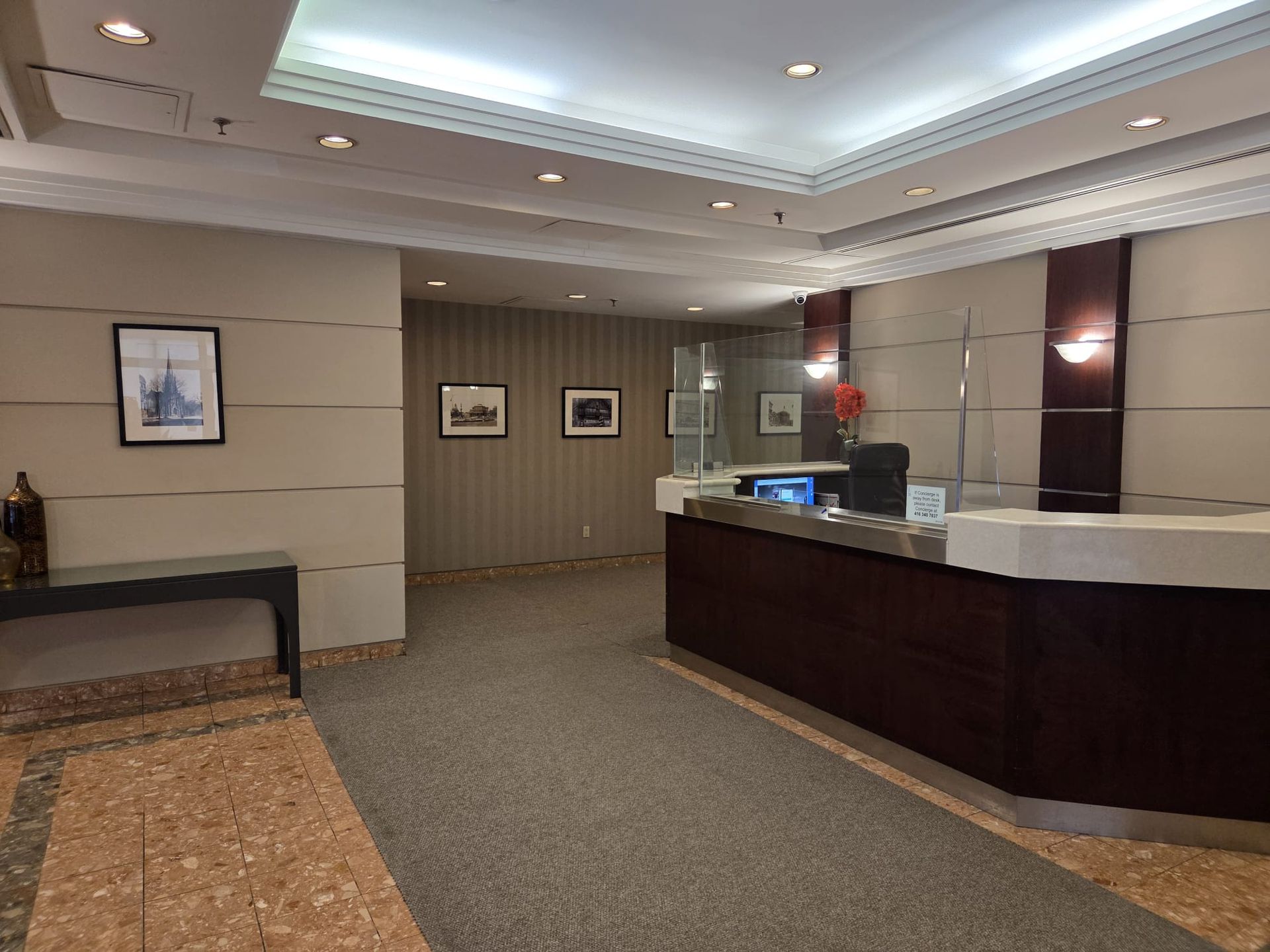 Lobby entrance at TO Condominiums, featured by Laura Cooper Realtor
