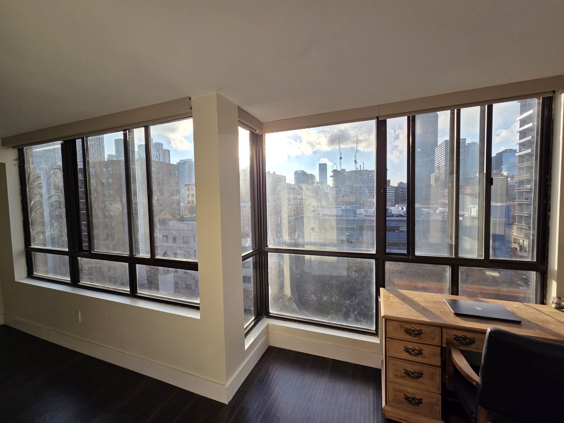 Den/flexible space ideal for office or creative area, Laura Cooper Realtor branding