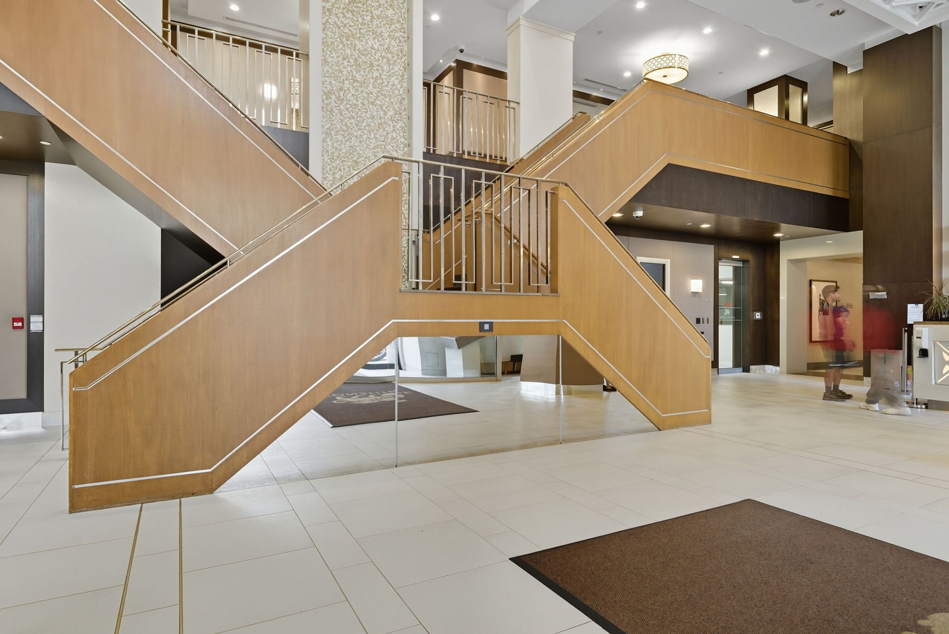 Front lobby entrance of Avonshire Condos, North York real estate by Laura Cooper Realtor