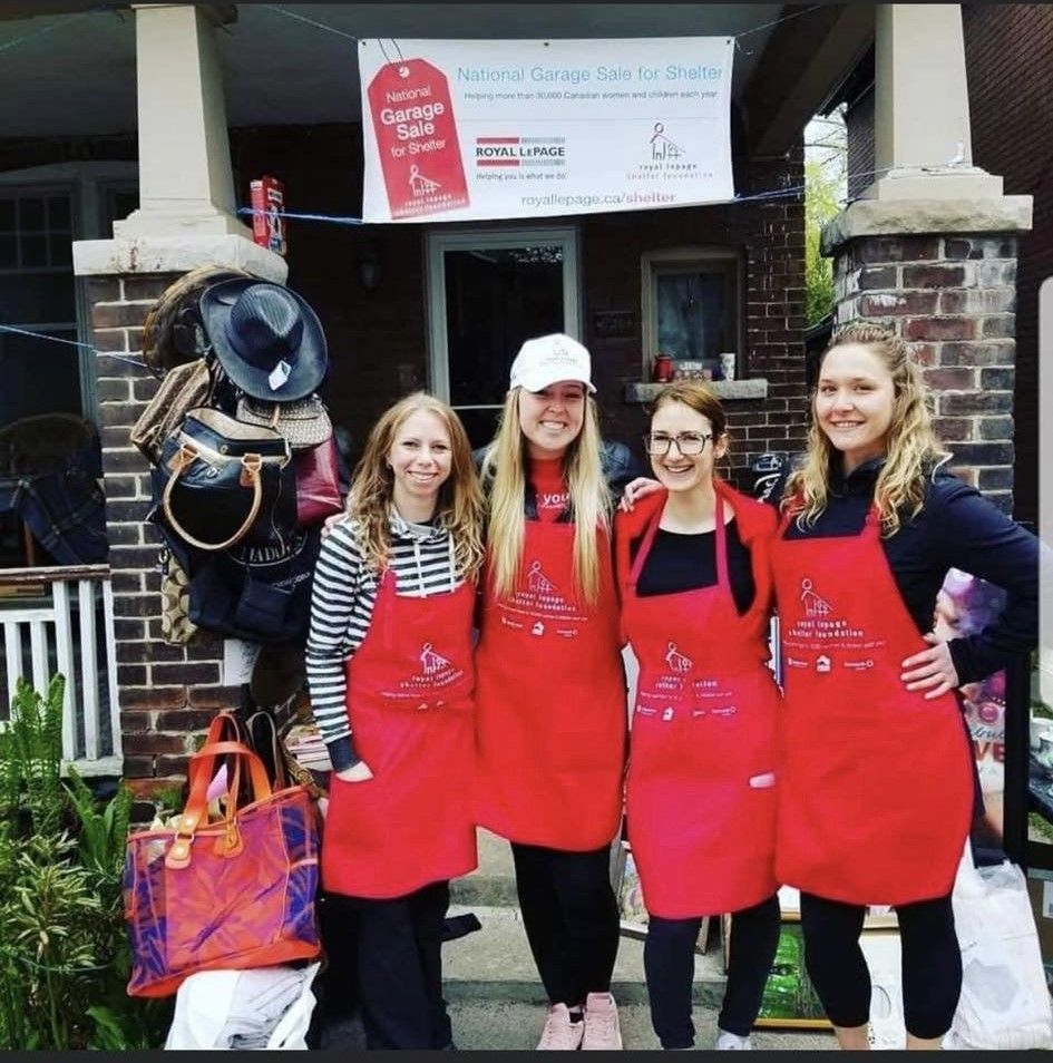 Garage Sale for Shelter - Royal LePage, Laura Cooper Realtor