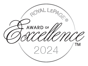 Royal LePage Award of Excellence 2024 - Laura Cooper Realtor