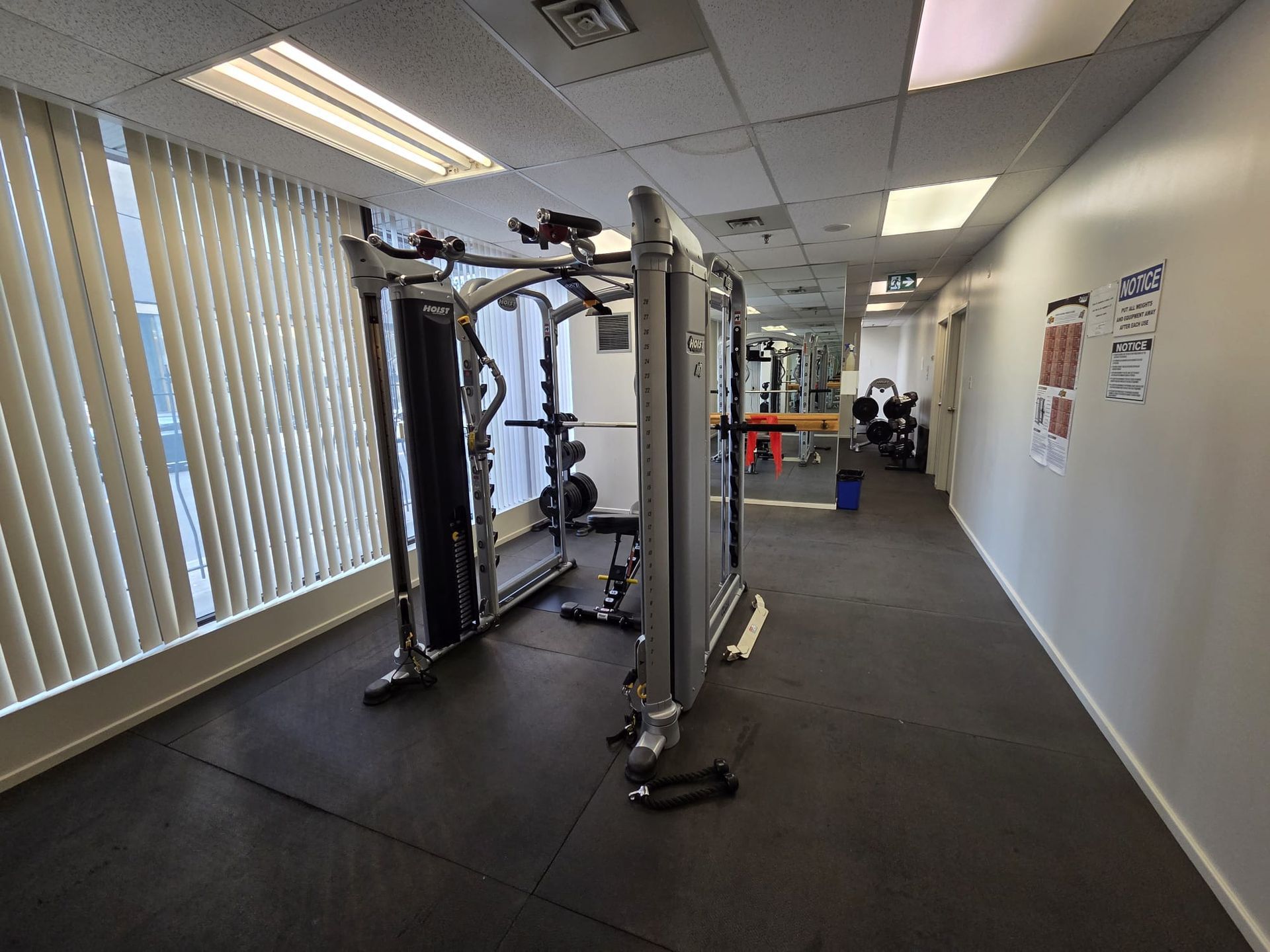 Fitness centre amenity in TO Condominiums, listed by Laura Cooper Realtor