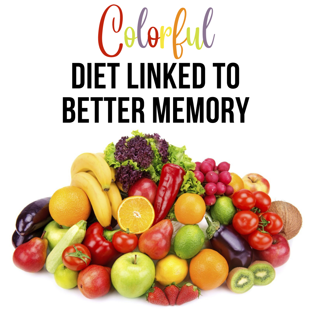 Colorful diet linked to better memory with assorted fruits and vegetables