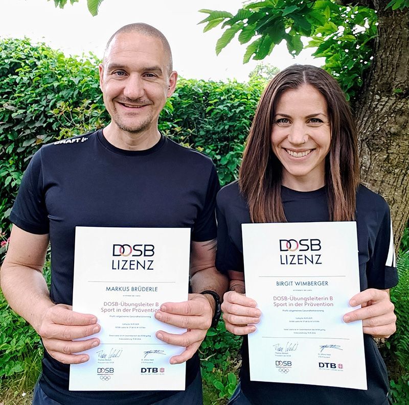 Markus und Biggi, die neuen B-Trainer beim RRC Petticoat.