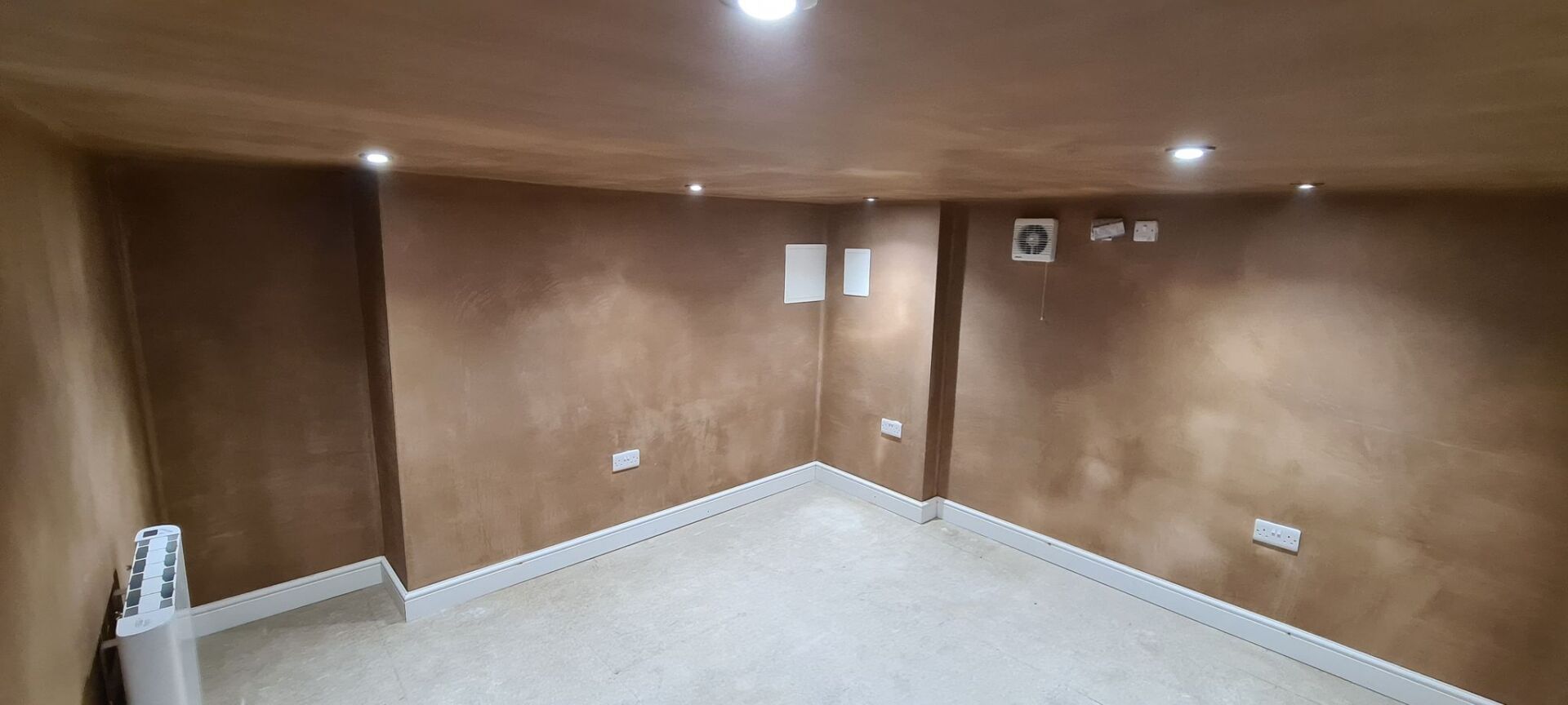 Sofa and dining table