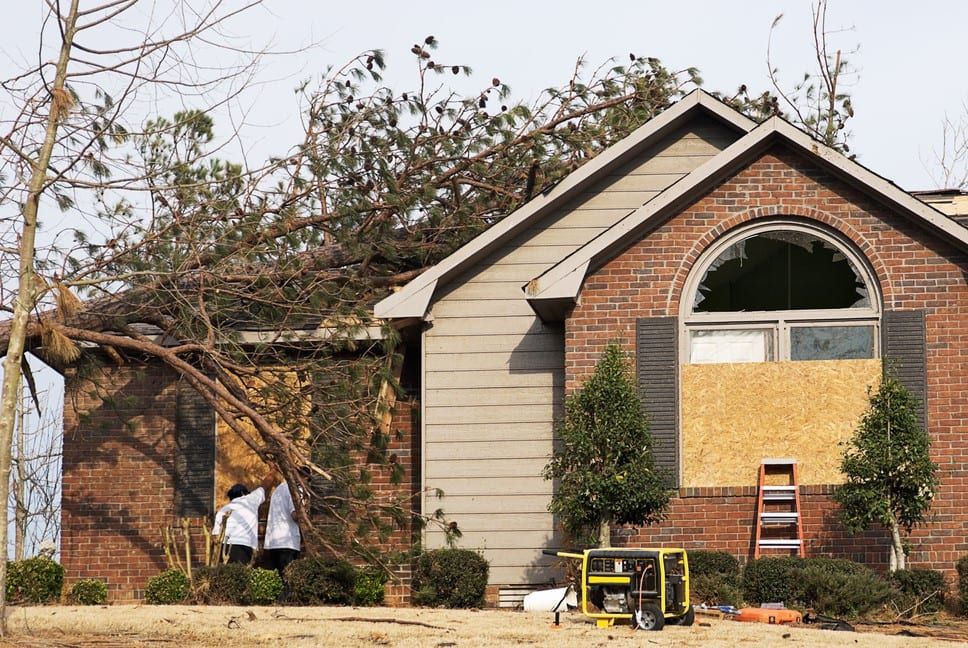 Damaged House — Chicago, IL — Metropolitan Insurance Service Consultants, Inc Damaged House — Chicago, IL — Metropolitan Insurance Service Consultants, Inc