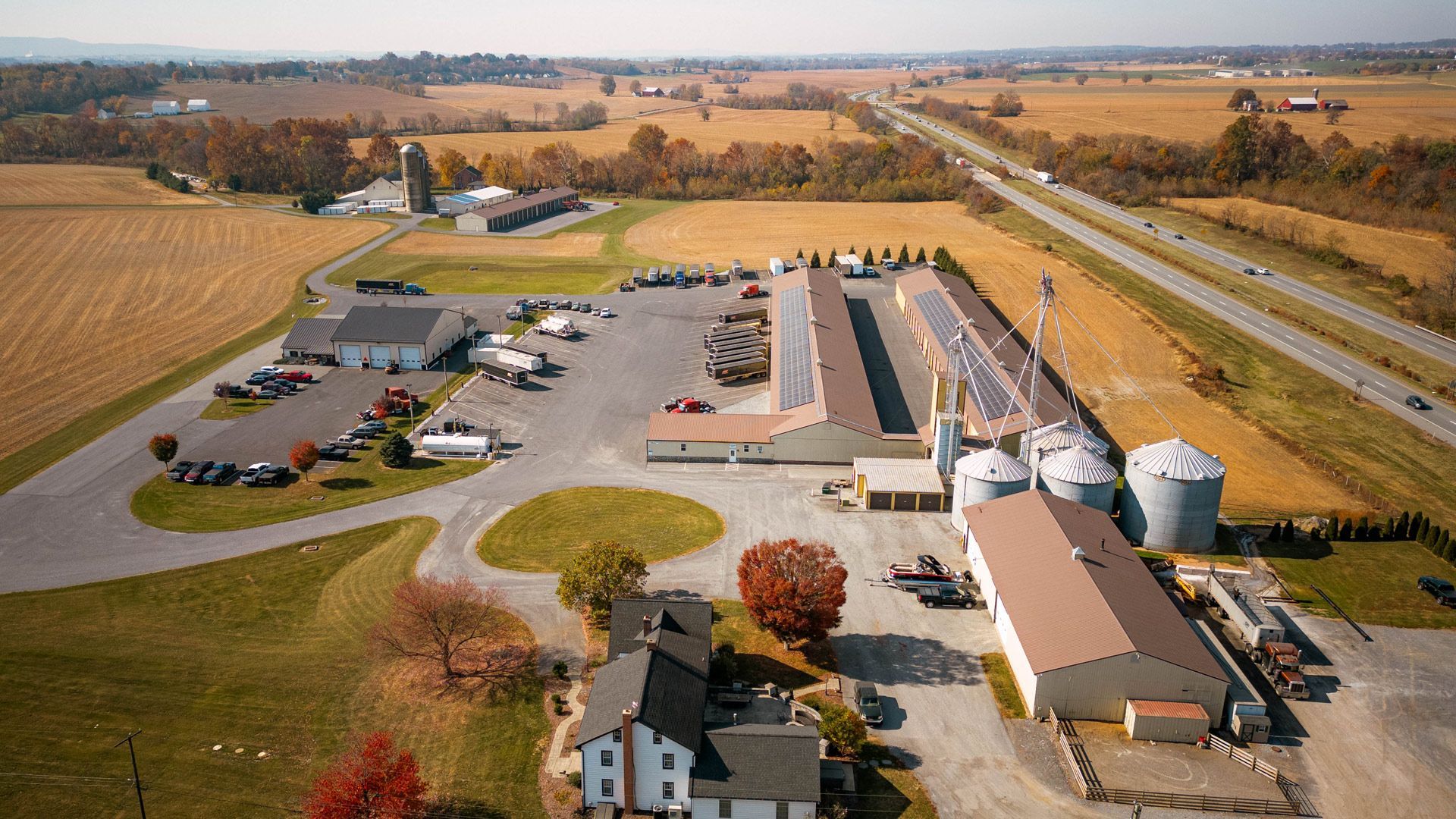gfi transport in Mt joy PA drone photo