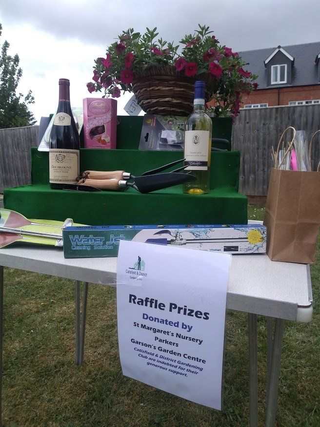 Raffle prizes