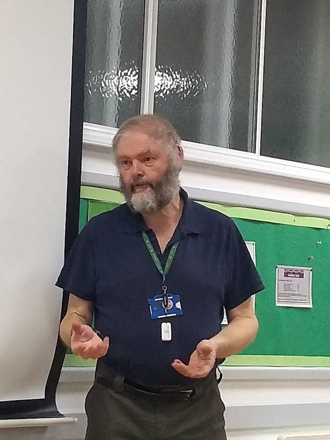 Chris Bird addresses the club