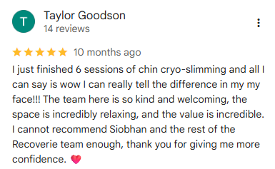 review for chin cryoslimming