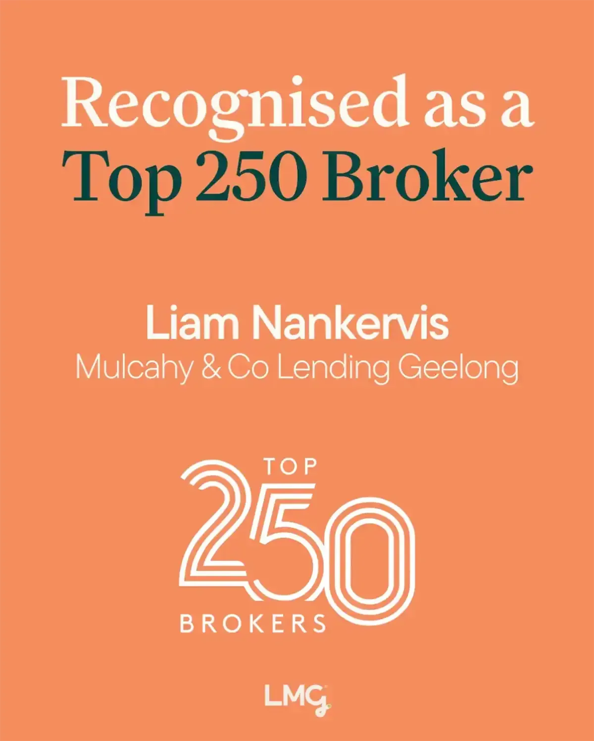 Liam Nankervis from M Group Lending & Home Loans - Top 250 Broker