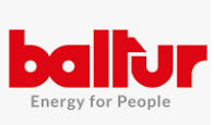 Logo Ballur in rosso con lo slogan