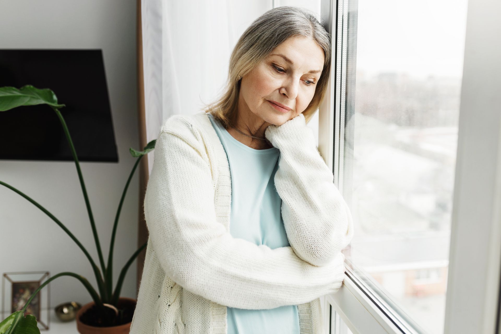 Woman in trauma