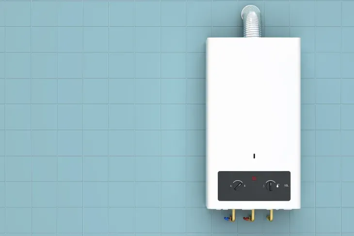 Water Heaters white tankless Water Heater sys