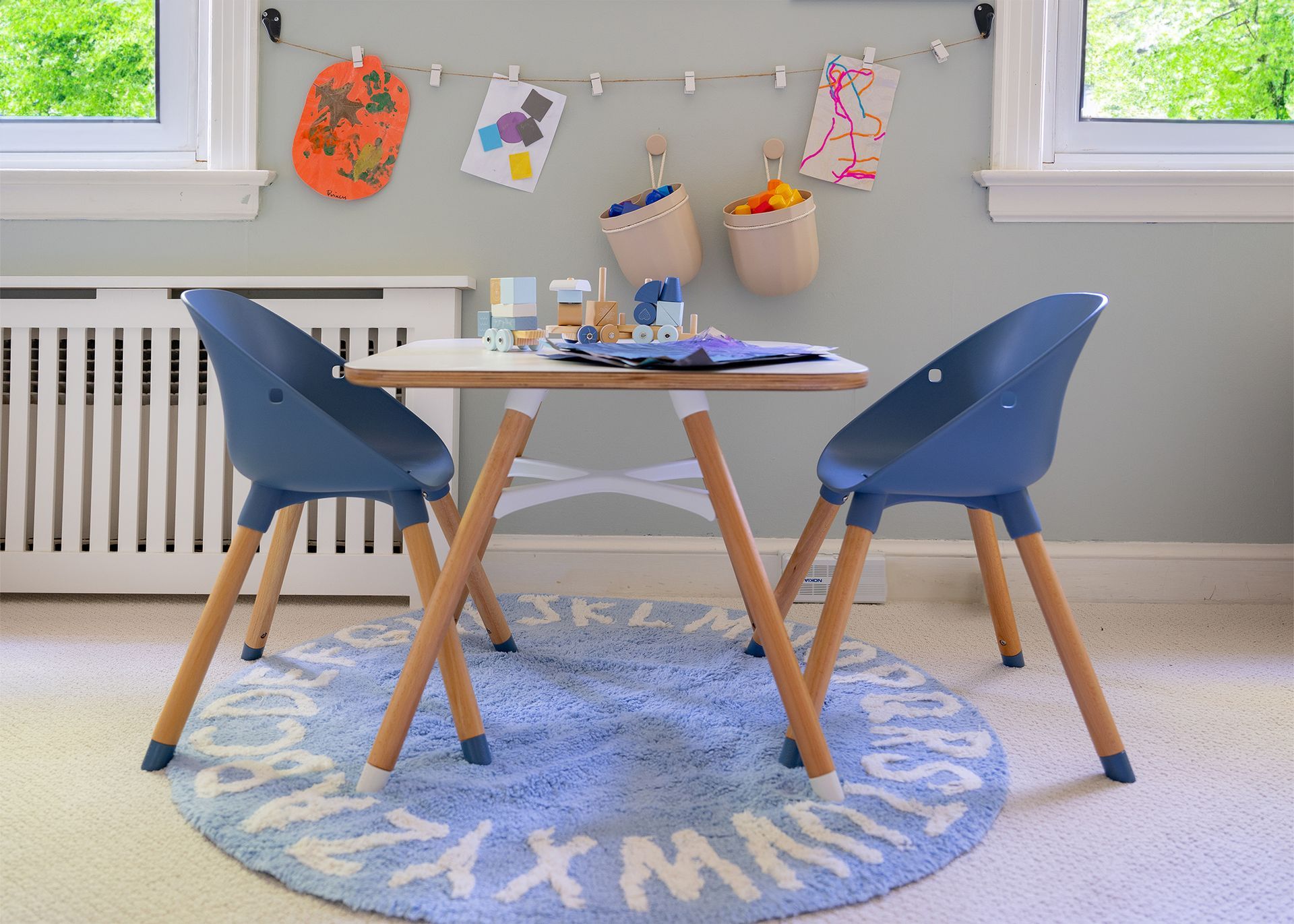 The ORC Spring design project, table and chairs