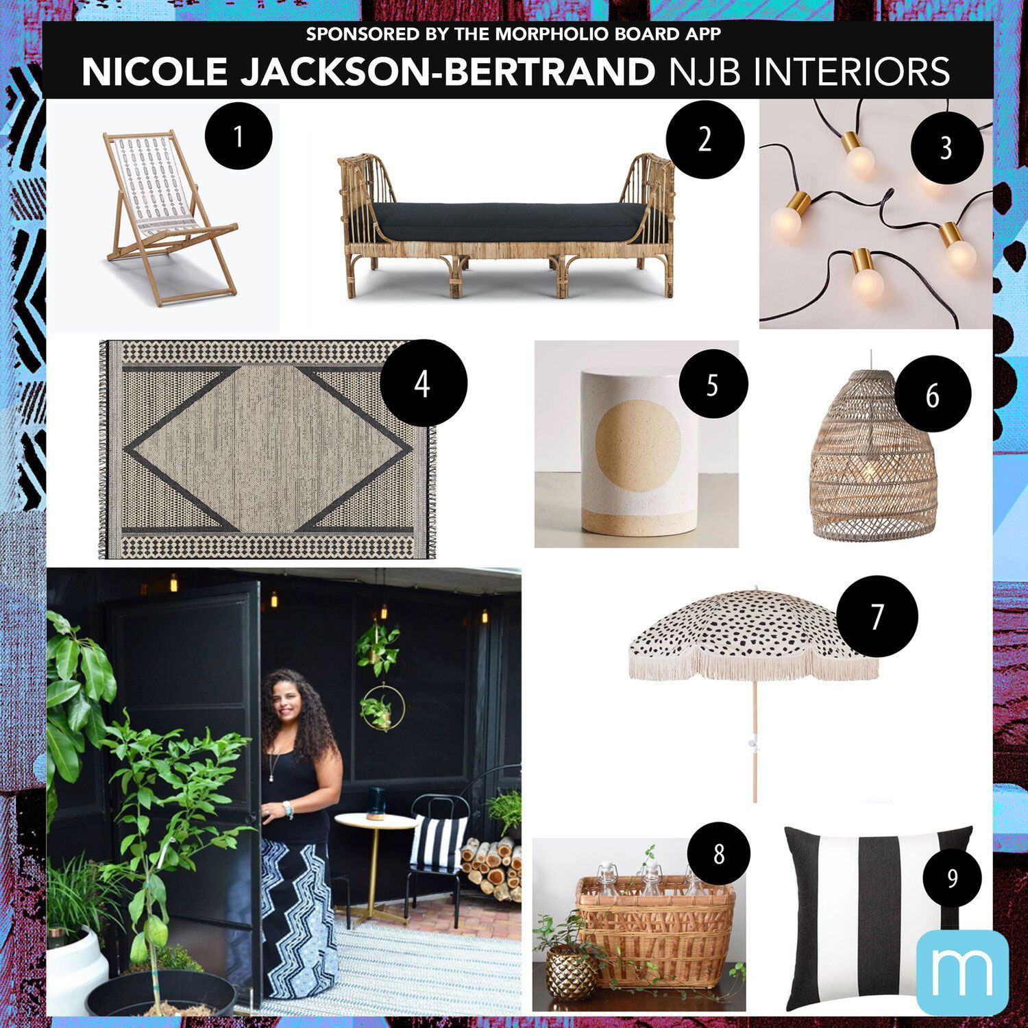 Moodboard Nicole Jackson-Bertrand