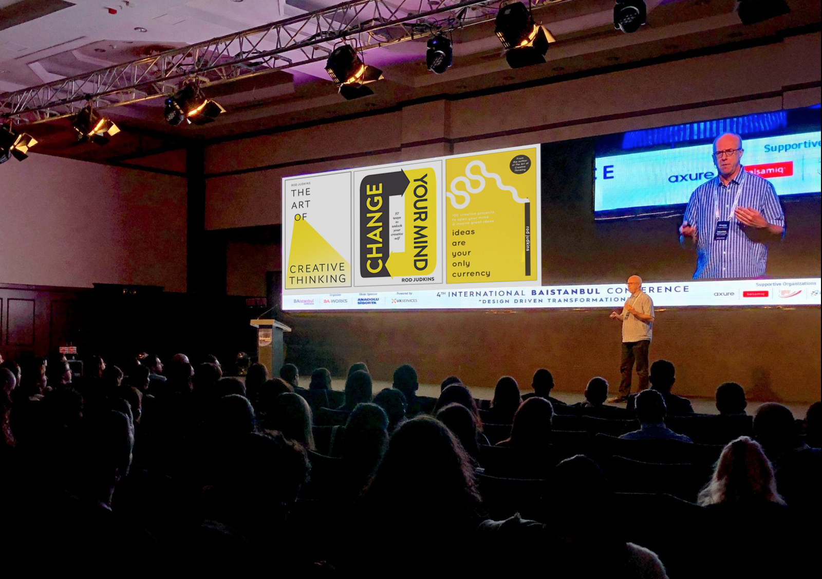 Speaking at the BAistanbul Conference in Istanbul, Turkey.