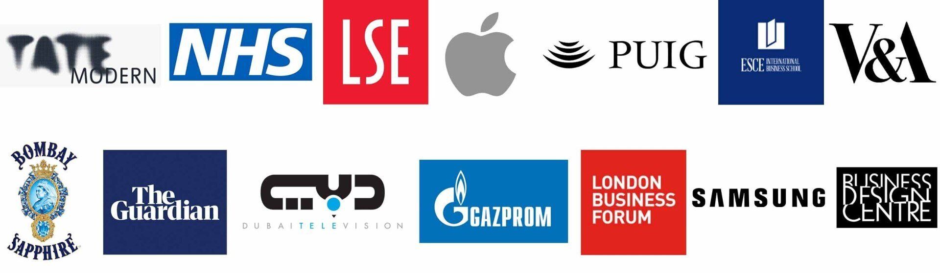 business speaking events logos