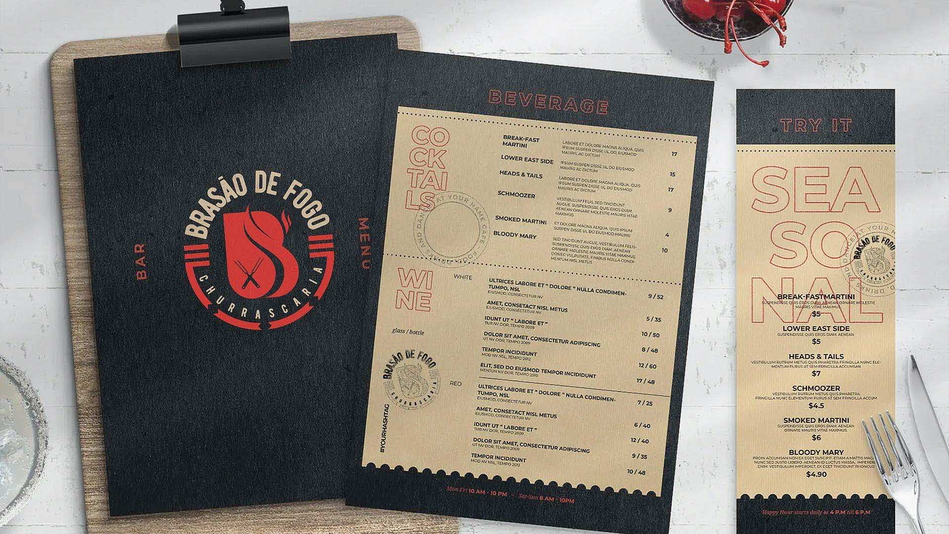 Menu boards for