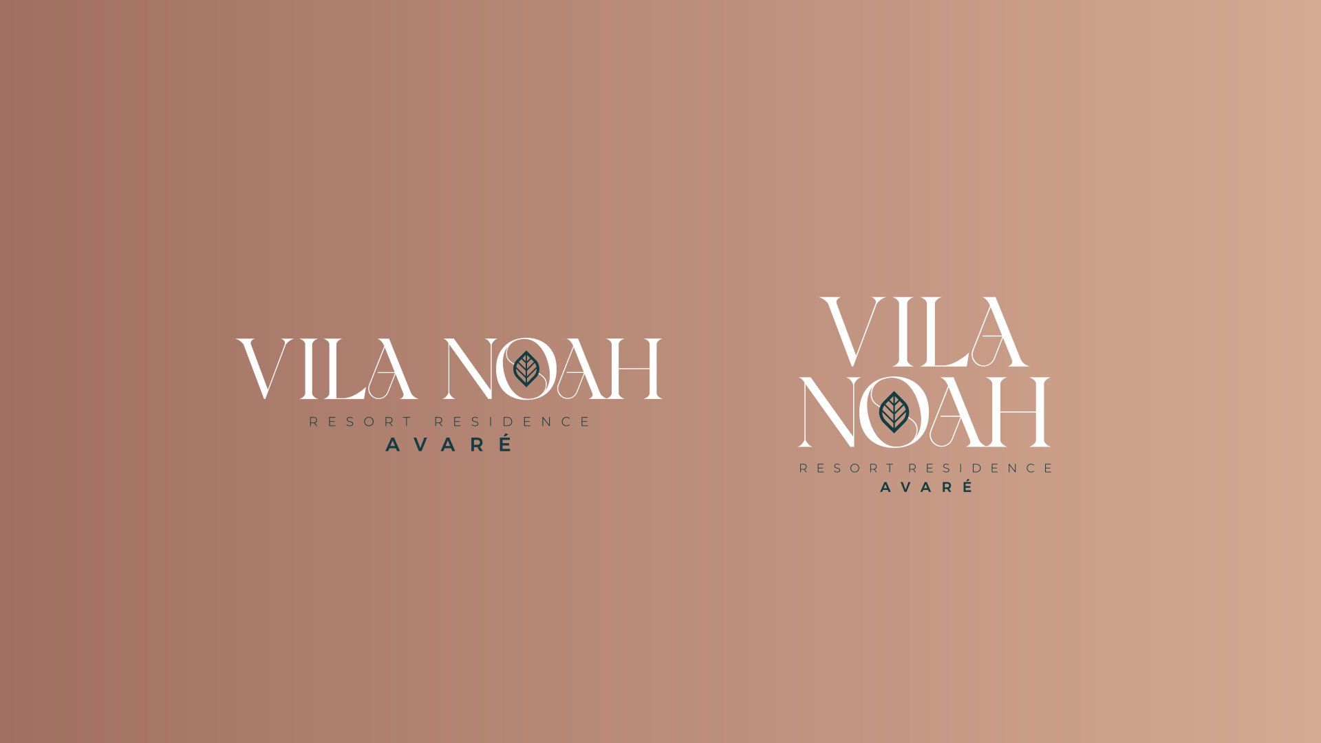 Duas variações do logotipo 