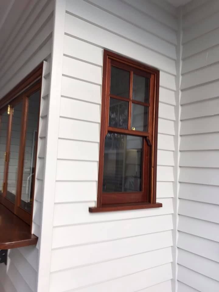 White House With A Brown Window On The Side — Shane's Painting & Timber Restorations In Dalby, QLD