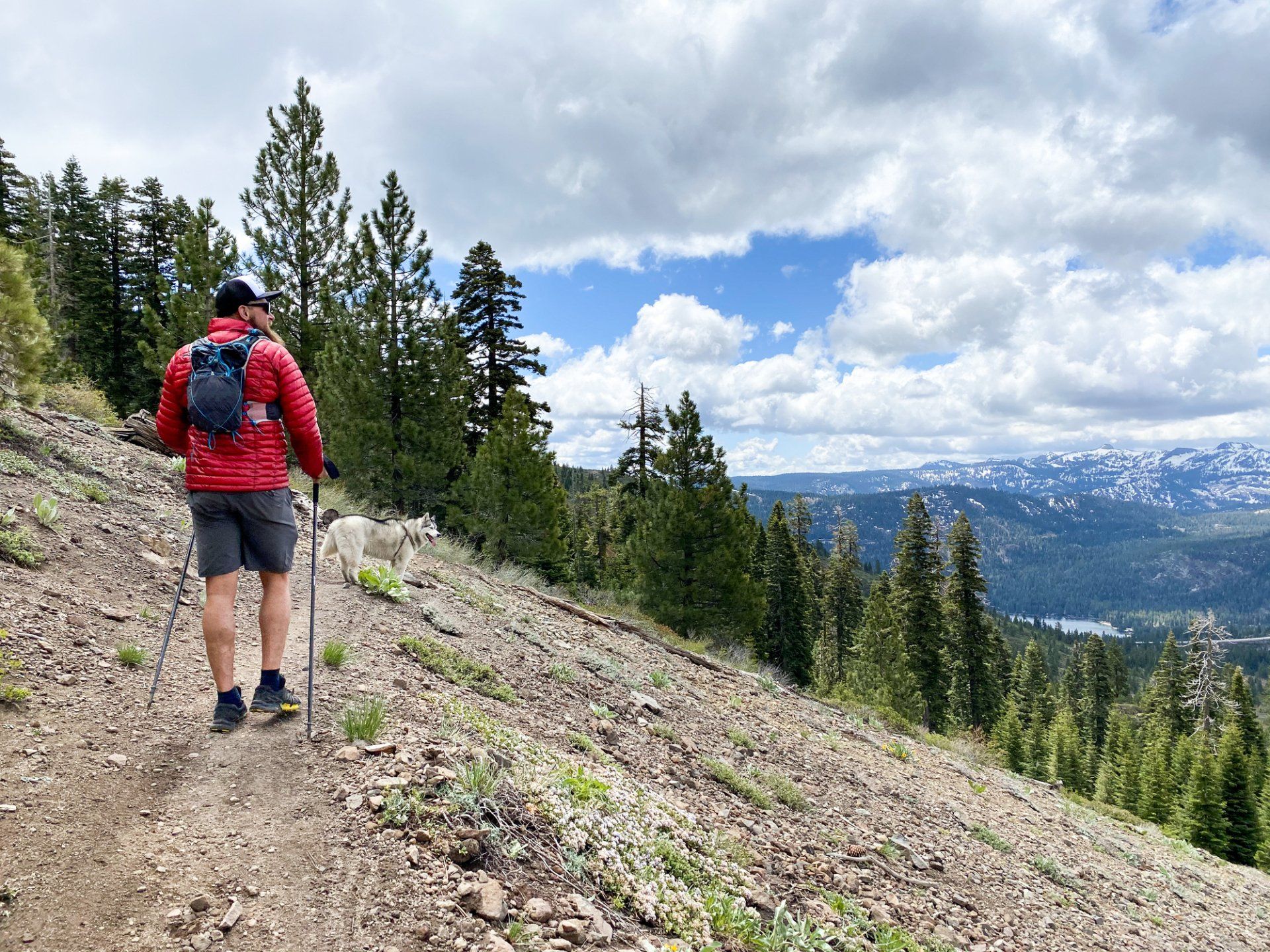 Blue Tahoe Hiking