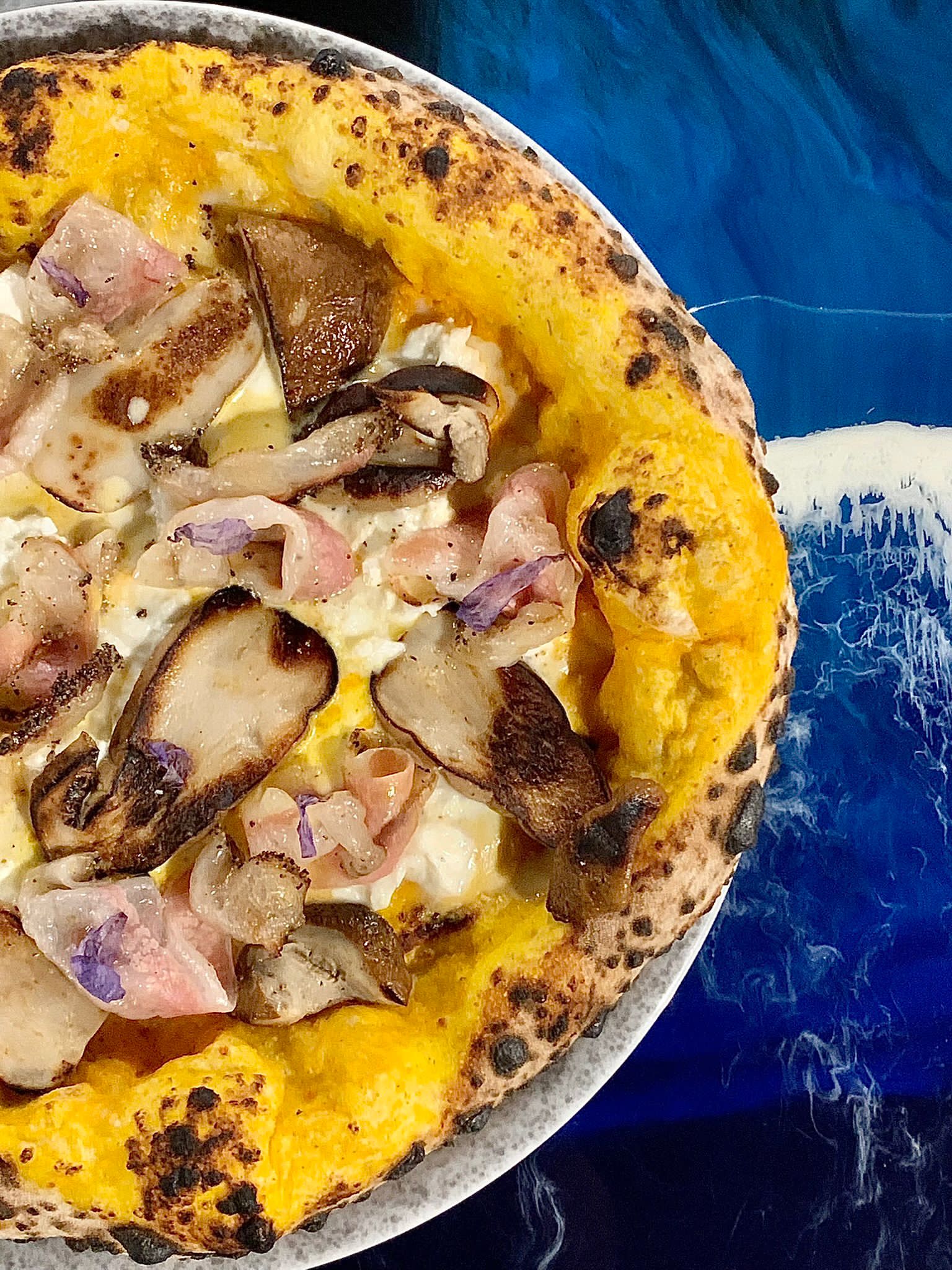 pizza con le olive