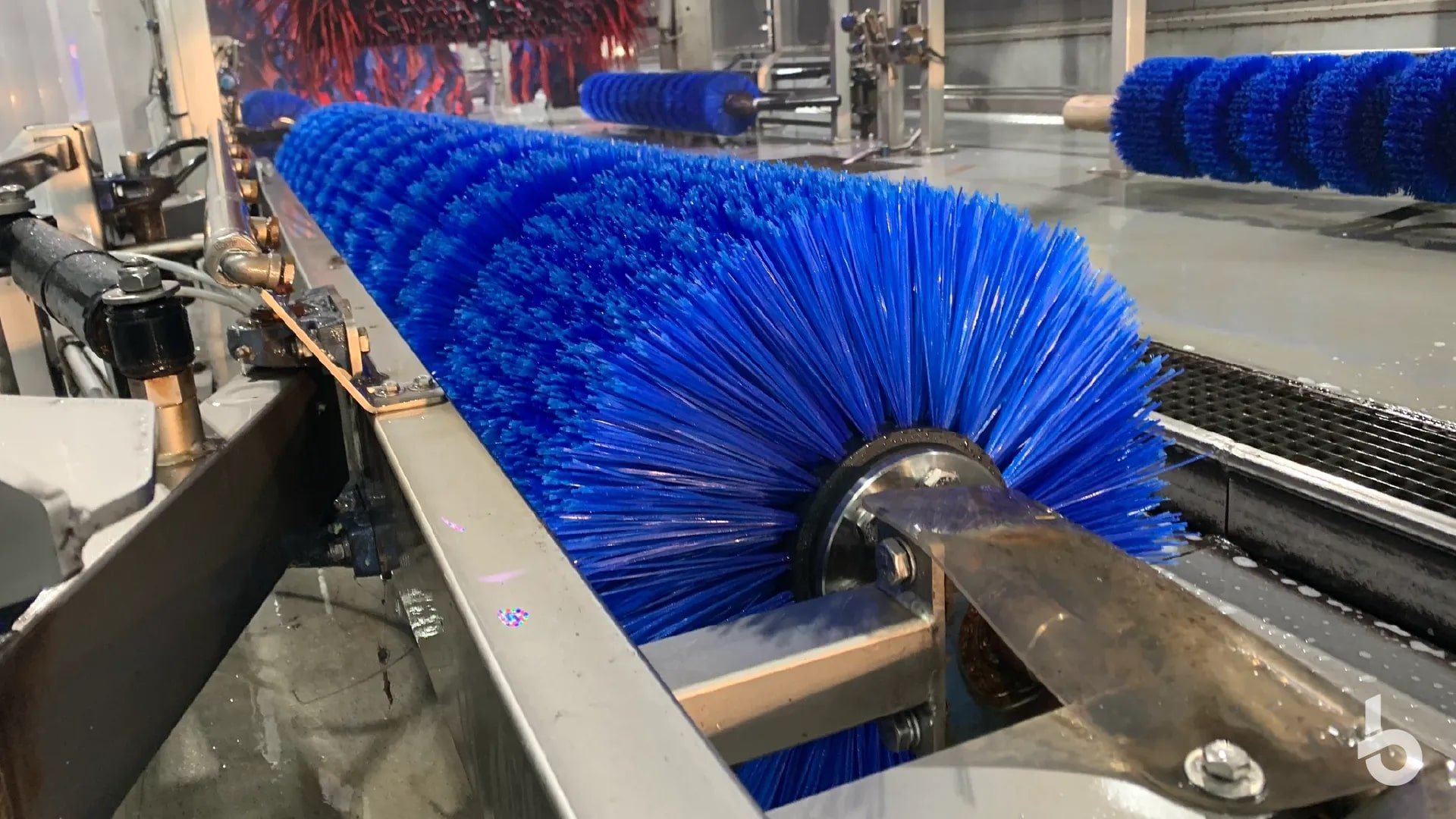 Car wash wheel brush PE Polyethylene