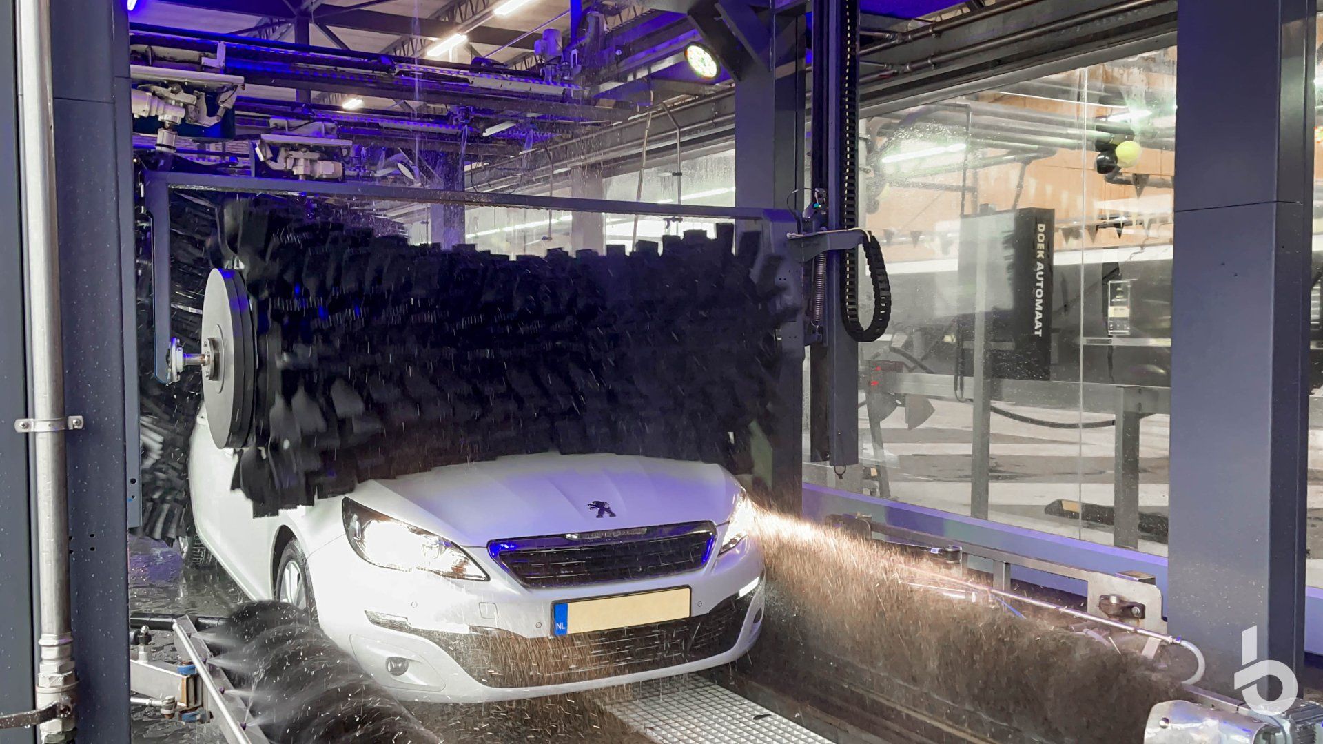 Autowaschanlage Bürsten