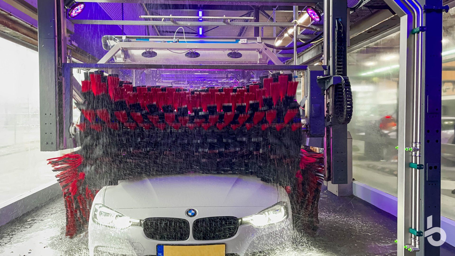 Autowaschanlage Bürsten