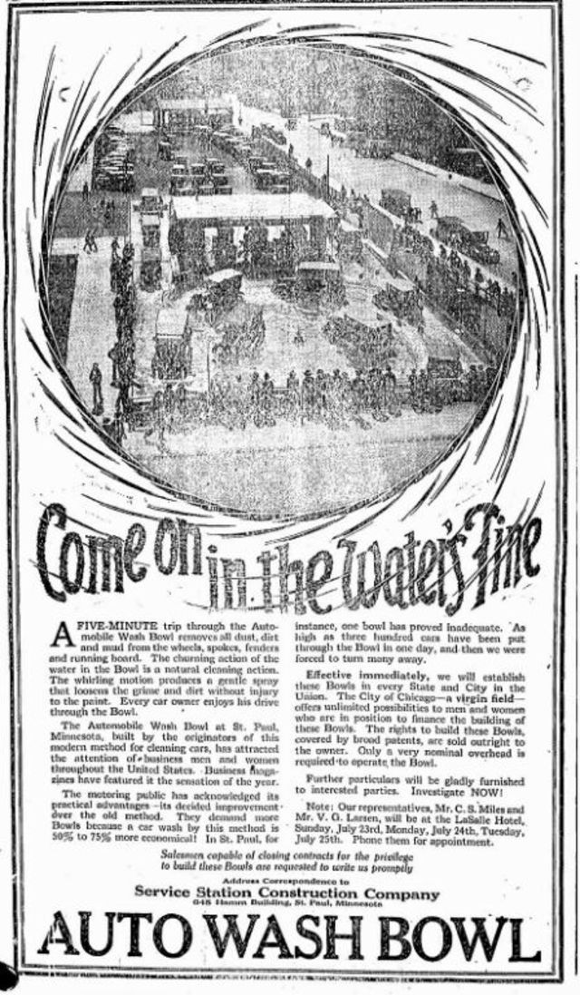 car wash history