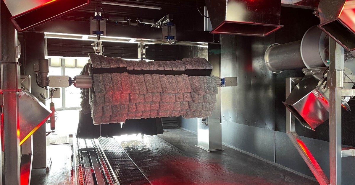 Trocknung material waschanlage autowäsche