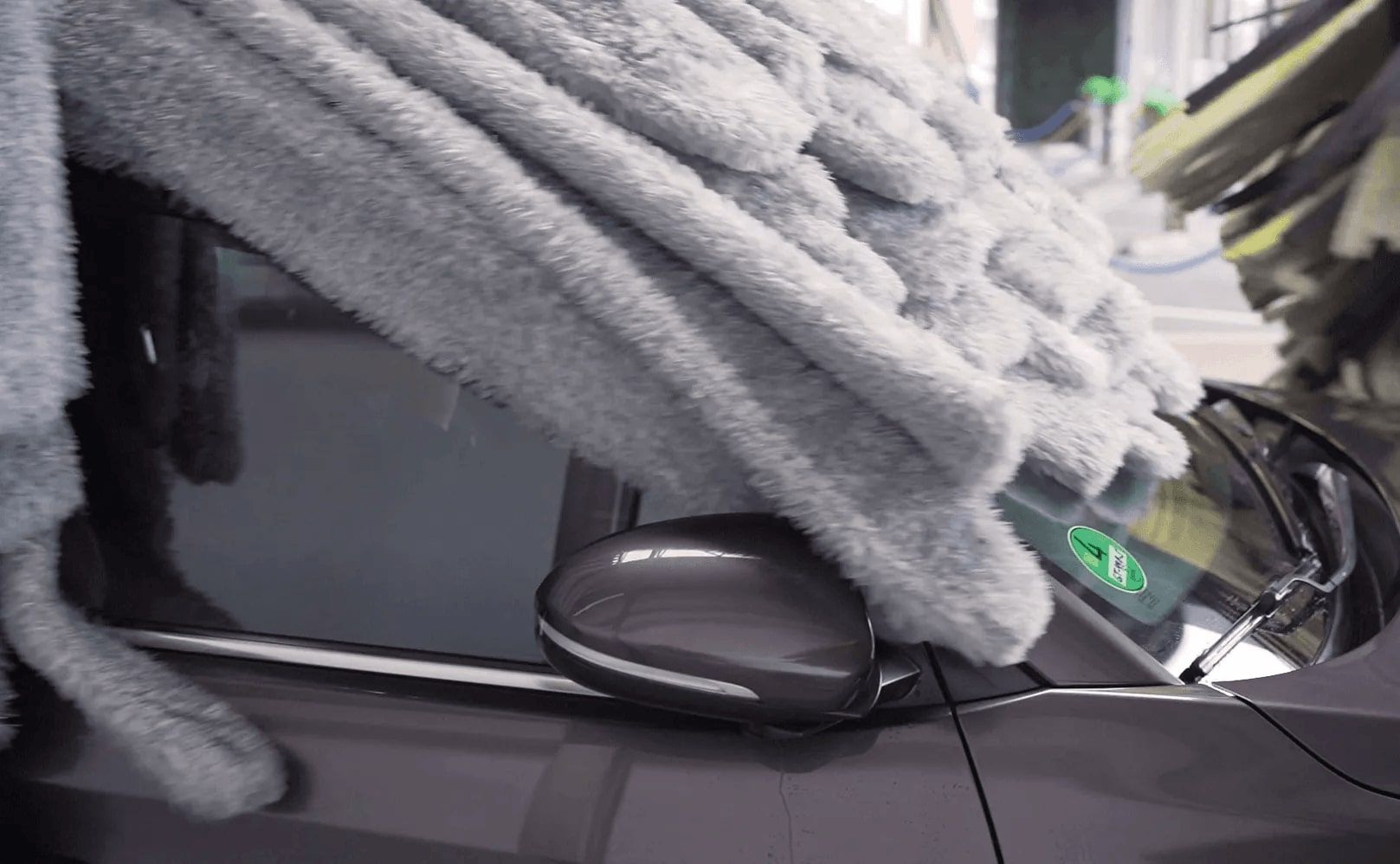 Wasstraat  mitter materiaal microdry