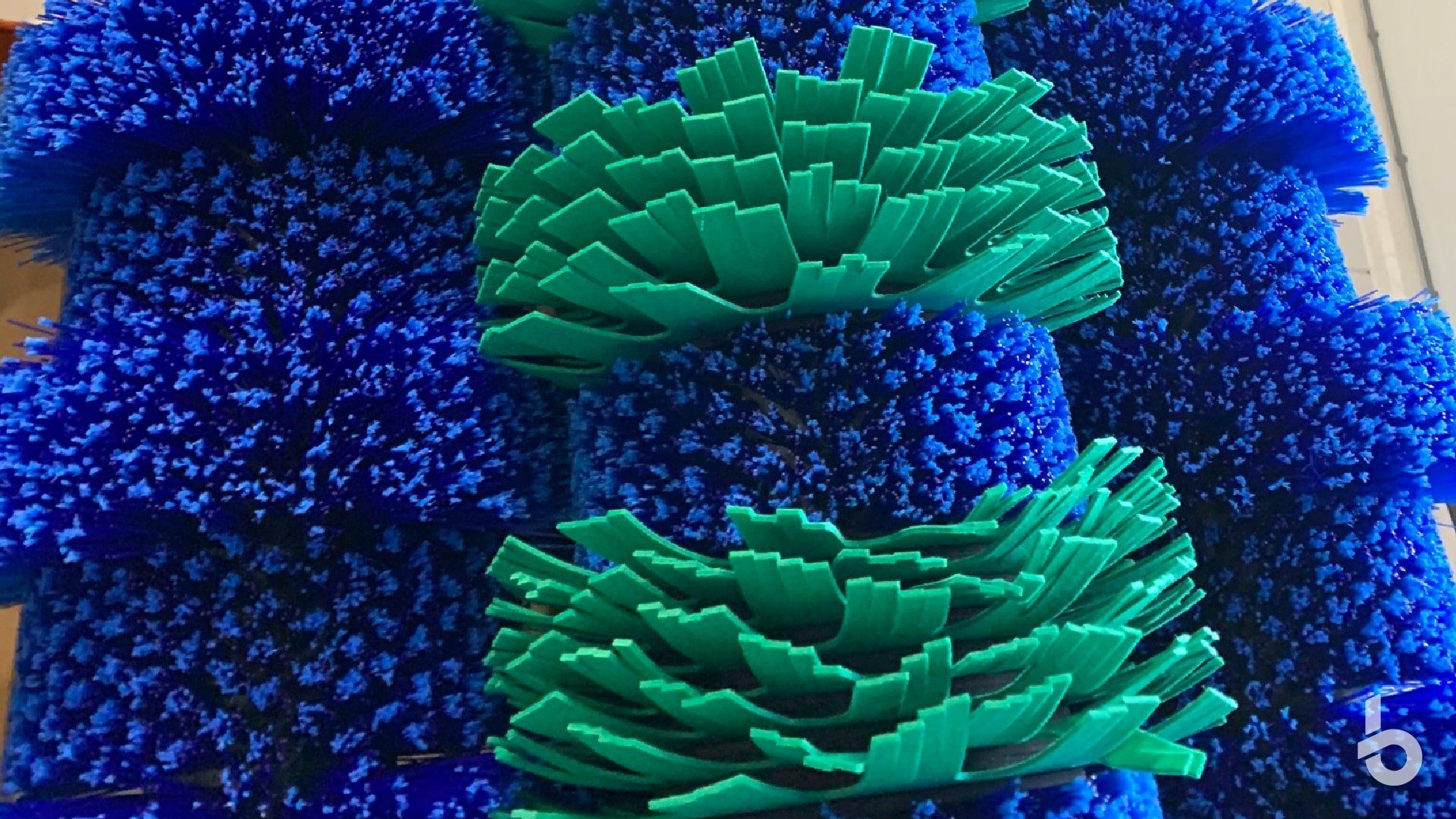 Wasstraat wasmateriaal polyethyleen