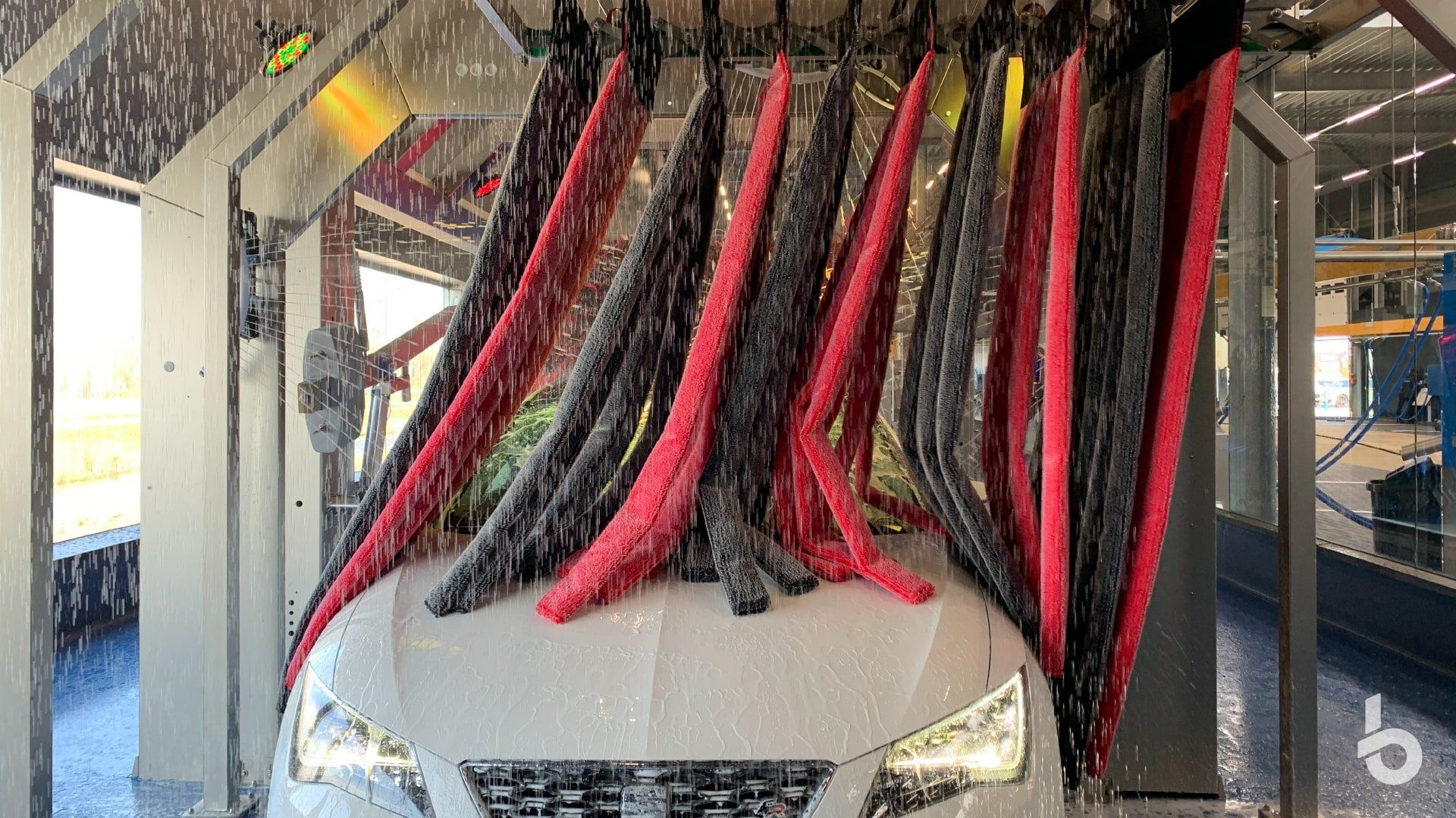 Autowaschanlagen Bürsten mitter