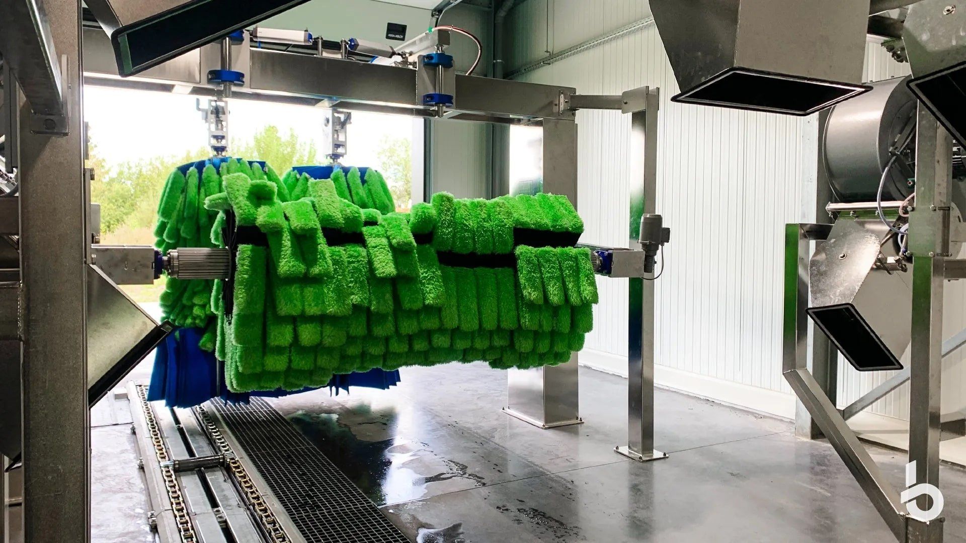 Carwash dakborstel